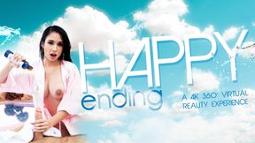 Happy Ending - Busty Jackie Wood Outdoor Sex VR